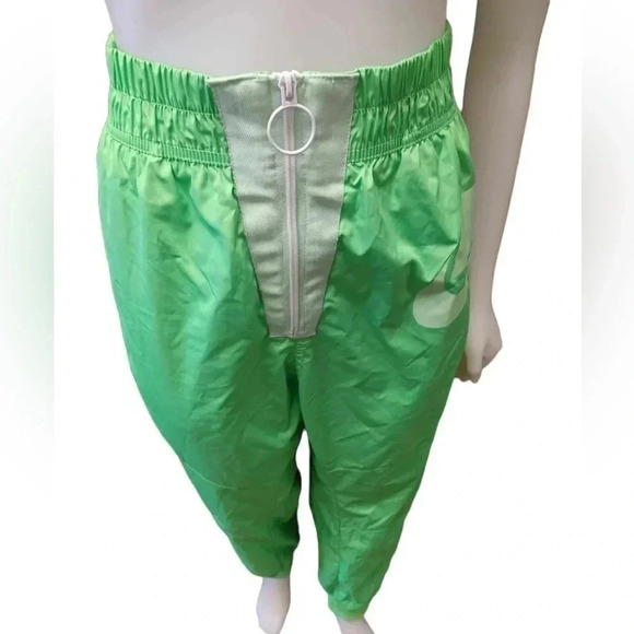 Nike Sportswear Green Zip-Front  Highlight Active Track Pants Size XL - Picture 6 of 12